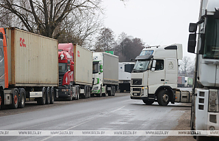 ГПК: больше всего транспорта на въезд в ЕС скопилось на границе с Литвой