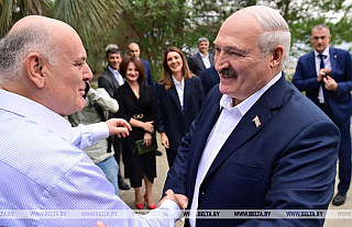 Лукашенко посетил исторические места северо-восточного побережья Черного моря и встретился с Асланом Бжания