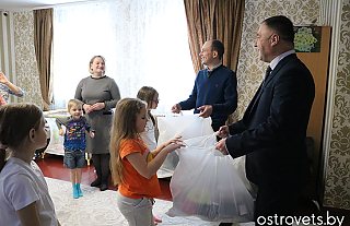 Островецкий РЭС поздравил детей с новогодними праздниками