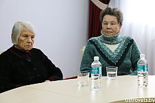 Бывшие узницы концлагерей Нина Маргуж и Нина Милидович встретились со школьниками 