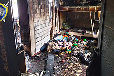Две маленькие девочки погибли при пожаре в Каменецком районе