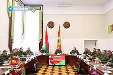 Губернатор Гродненской области Владимир Караник принимает участие в ежегодных сборах «Военная безопасность и оборона государства»