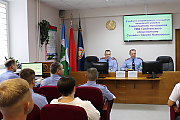 Оценили и наградили: в Островецком РОВД прошло итоговое совещание за полугодие 