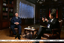 О переговорах с США, встрече Путина и Трампа, Украине и своем преемнике. Главное из интервью Лукашенко журналу Time