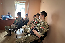 Курсанты Военной академии побывали в прокуратуре Островецкого района 