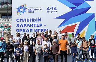 Как островецкие дети с Иваном Тихоном говорили