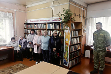 Пограничники встретились с жителями агрогородка Трокеники