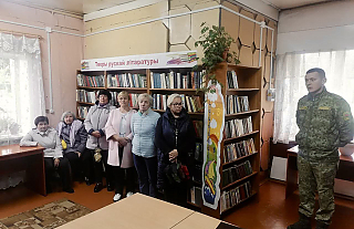 Пограничники встретились с жителями агрогородка Трокеники