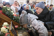 ФОТОФАКТ: Ковчег с частицей Пояса Пресвятой Богородицы прибыл в Гродно