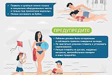Безопасность на воде: не оставляйте детей без присмотра 
