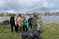 Банкиры за чистый город: хорошо поработали в субботник