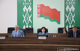 В Зельве проходит заседание с участием председателя Совета Республики Национального собрания Натальи Кочановой 