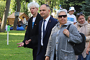 Фотофакт. Председатель райисполкома Сергей Медзвецкас посетил интерактивную зону