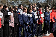 Островчане на открытых областных соревнованиях по лёгкой атлетике «Дружба-2026» в Сморгони.