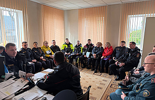 Комплексная отработка прошла в Гервятском сельском Совете