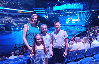 Ярко, красочно, зрелищно! Островчане побывали на закрытии ІІ Игр стран СНГ