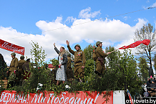 Атмосфера Дня Победы в Островце: память и безграничная радость 