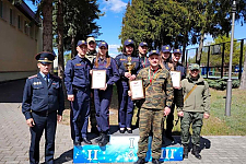 Команда Островецкого РОВД заняла 2-е место на областном чемпионате по стрельбе из табельного оружия