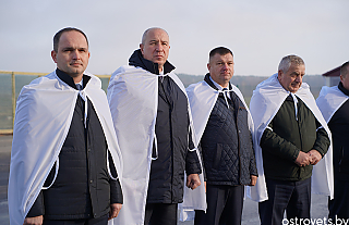 Молочно-товарный комплекс «Древеники» открыли в КСУП «Гудогай» Островецкого района