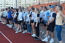 Как легкоатлеты БелАЭС вышли на старт