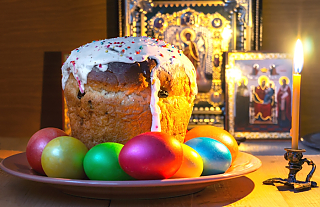 C Пасхой Христовой поздравил протоиерей Георгий Савицкий