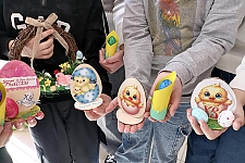 Бібліятэкары пазнаёмілі дзяцей з велікоднымі традыцыямі