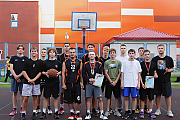Команда «Гервяты» выиграла районный турнир по баскетболу 3x3