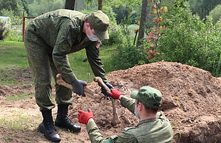 Ранее неизвестное захоронение убитых в годы ВОВ мирных граждан обнаружено в Сморгонском районе