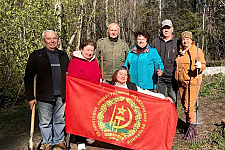 Совет ветеранов присоединился к республиканскому субботнику