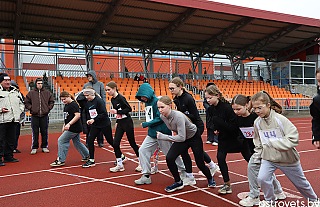 В Островце прошёл весенний районный легкоатлетический кросс среди учащихся