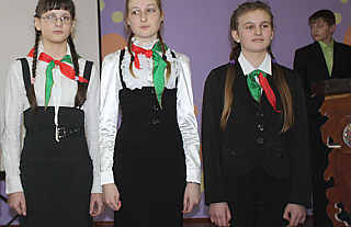 Ірына Родзь з Астравецкай СШ №1 стала "Піянерам года-2012"