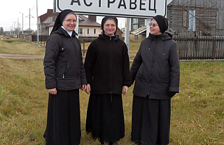 Сёстры Эўхарысткі працуюць пры касцёле святых Казьмы і Дам'яна