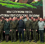 Мурал на лесную тематику украсил один из домов в Островце