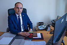 "Прямую линию" провёл председатель райисполкома Сергей Медзвецкас