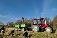 Вклад в общее дело: работники Островецкого РОЧС приняли участие в республиканском субботнике