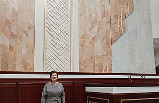 Данута Субаткевіч дзеліцца ўражаннямі ад форуму беларускіх жанчын