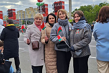 Островчане побывали на параде в Минске