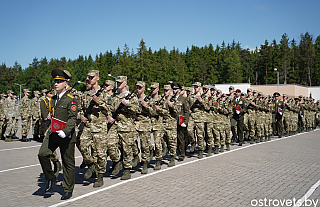 На верность Родине: новобранцы войсковой части 7434 приняли присягу