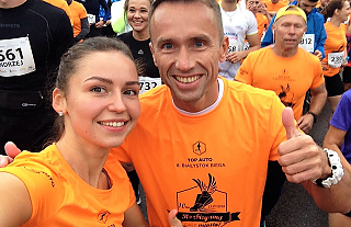Нина Каренькова и Вадим Матвийчук приняли участие  в двухдневном пробеге в польском городе Белосток