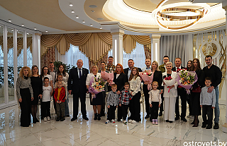 Супружеские пары, работающие на БелАЭС, отметили юбилеи брака 