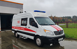 Новую машину скорой помощи получила Островецкая ЦРКБ
