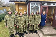 «Марафон добрых дел» от сморгонских пограничников